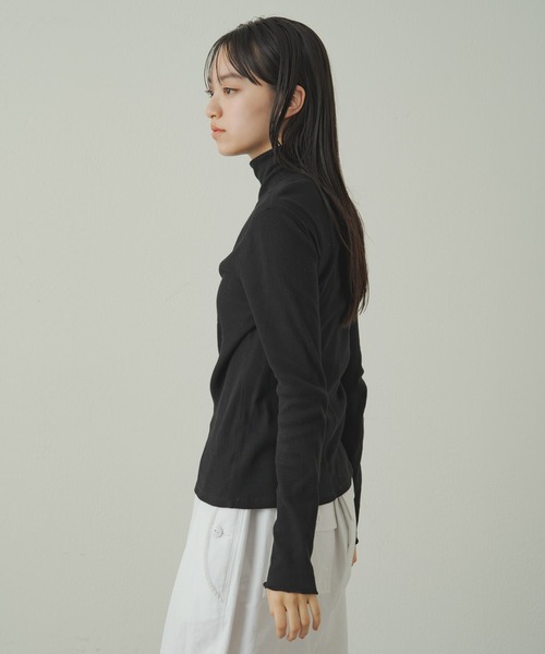 earthy（アーシー）の「earthy_オーガニックコットンテレコタートル（Tシャツ/カットソー・レディース・ブラック/ブルー/ホワイト/イエロー・FREE）」の17枚目の写真