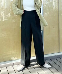 ◆サラりとした通気性！ワイドパンツ