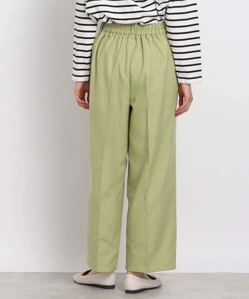 DRESKIP（ドレスキップ）の「◆サラりとした通気性！ワイドパンツ（その他パンツ・レディース・ブラック/ホワイト系4/黄緑系・02/03/04）」の14枚目の写真