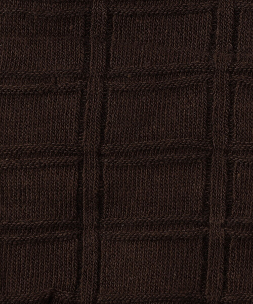 COMME CA ISM（コムサイズム）の「【オンラインストア限定】板チョコ風 アンクルソックス（ソックス/靴下・メンズ・ブラック/ダークブラウン・FREE）」の18枚目の写真