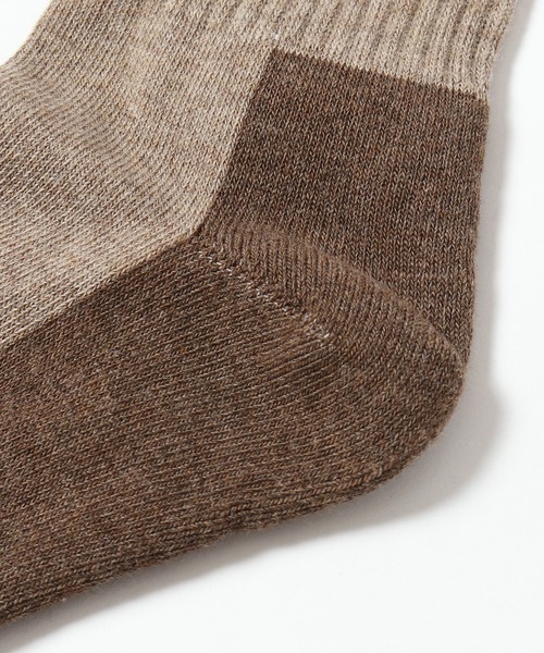 STUSSY（ステューシー）の「STUSSY/ステューシー Logo Jacquard Trail Socks 靴下（ソックス/靴下・メンズ・ブラウン・FREE）」の3枚目の写真