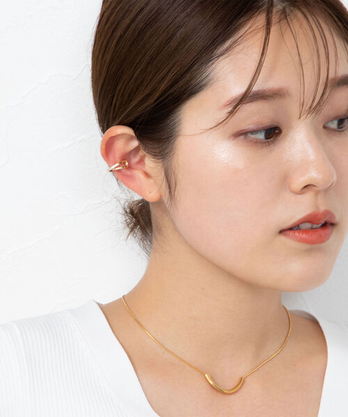 NOLLEY’S（ノーリーズ）の「ポイントショートネックレス（ネックレス・レディース・ゴールド/シルバー・FREE）」の3枚目の写真