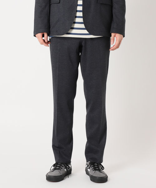 417 EDIFICE（フォーワンセブンエディフィス）の「ジャージーストレッチ スリムテーパードパンツ【セットアップ着用可】（スラックス・メンズ・グレー/その他9/ネイビー・SMALL/LARGE/MEDIUM）」の17枚目の写真