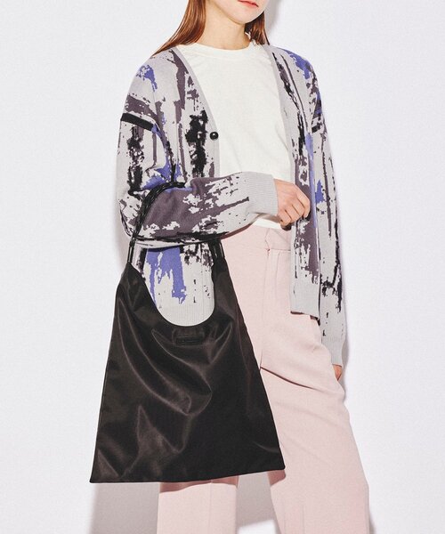 tk.TAKEO KIKUCHI（ティーケータケオキクチ）の「◆フロシキバッグ（ハンドバッグ・レディース・ブラック/ホワイト系5/ブラック系・00）」の3枚目の写真