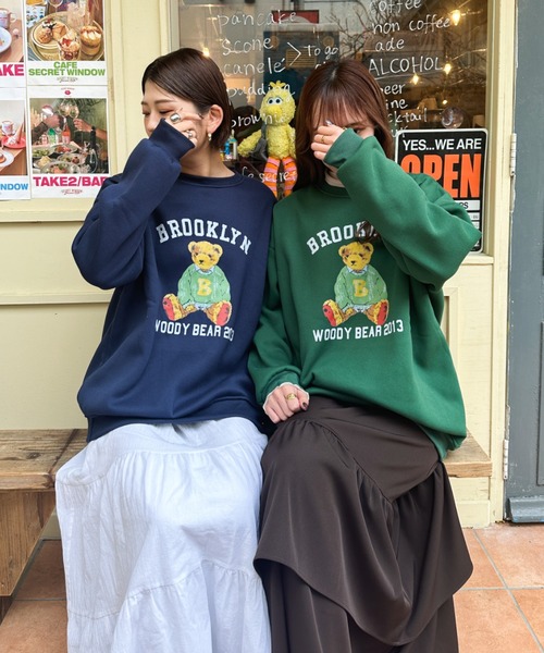 ベアープリントスウェット／【WEB/EC限定商品】（スウェット