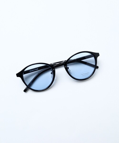FREAK'S STORE(フリークスストア)の「5465Aブリッジ/クリアカラーボストン ファッション用グラス/ブリッジ カラー ファッション用グラス(メガネ・メンズ・ブラウン系/グレー/ブルー/ブラウン/ブラック・FREE)」の7枚目の写真