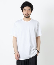 ATTACHMENT | コットン ダブルフェイス S/S TEE  /  COTTON DOUBLE FACE S/S TEE(Tシャツ/カットソー)