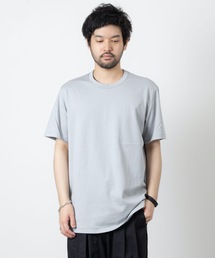 コットン ダブルフェイス S/S TEE / COTTON DOUBLE FACE S/S TEE