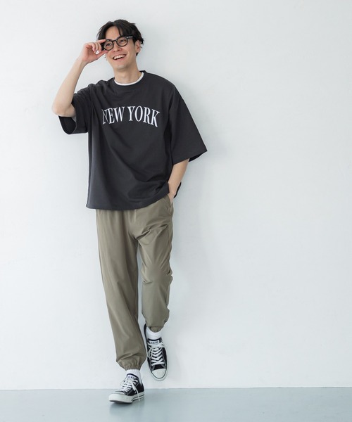 coca（coca）（コカ）の「メンズアソート柄Tシャツ（Tシャツ/カットソー・メンズ・ホワイト/ブラック/ベージュ/グレー・XL/M/L）」の8枚目の写真