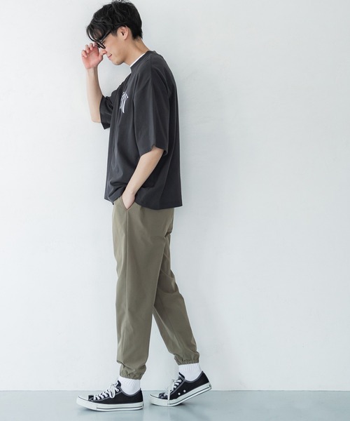 coca（coca）（コカ）の「メンズアソート柄Tシャツ（Tシャツ/カットソー・メンズ・ホワイト/ブラック/ベージュ/グレー・XL/M/L）」の9枚目の写真