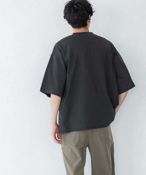 coca（coca）（コカ）の「メンズアソート柄Tシャツ（Tシャツ/カットソー・メンズ・ホワイト/ブラック/ベージュ/グレー・XL/M/L）」の10枚目の写真