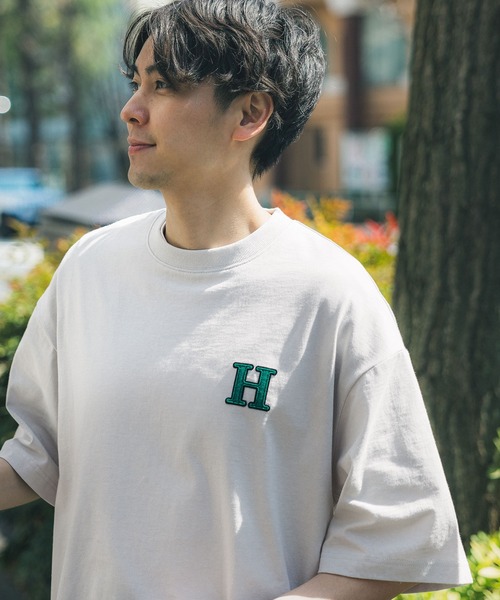 coca（coca）（コカ）の「メンズアソート柄Tシャツ（Tシャツ/カットソー・メンズ・ホワイト/ブラック/ベージュ/グレー・XL/M/L）」の12枚目の写真