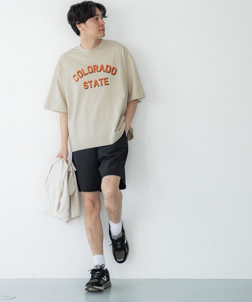coca（coca）（コカ）の「メンズアソート柄Tシャツ（Tシャツ/カットソー・メンズ・ホワイト/ブラック/ベージュ/グレー・XL/M/L）」の15枚目の写真
