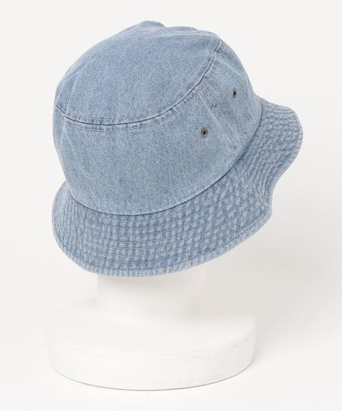 SILAS(サイラス)の「DENIM BUCKET HAT(ハット・メンズ・ライトインディゴブルー/ブラック・M/L)」の17枚目の写真