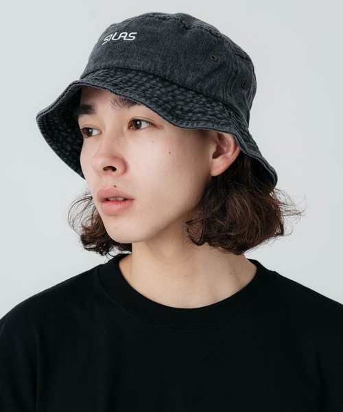 SILAS(サイラス)の「DENIM BUCKET HAT(ハット・メンズ・ライトインディゴブルー/ブラック・M/L)」の13枚目の写真