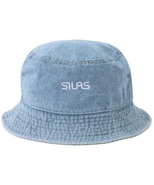 SILAS(サイラス)の「DENIM BUCKET HAT(ハット・メンズ・ライトインディゴブルー/ブラック・M/L)」の3枚目の写真
