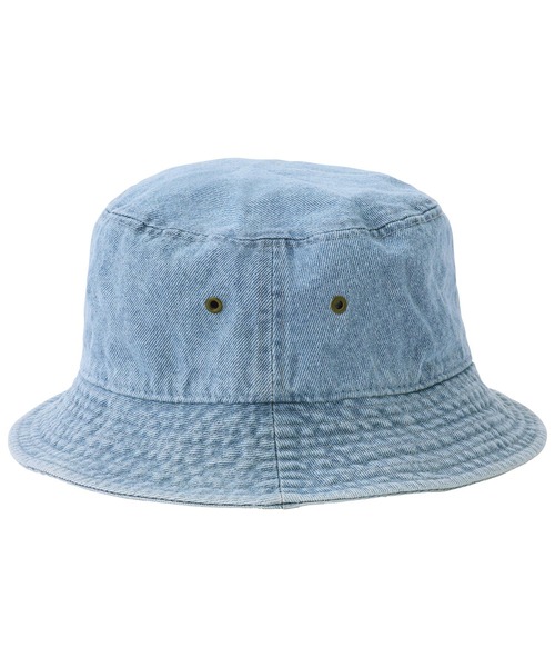 SILAS(サイラス)の「DENIM BUCKET HAT(ハット・メンズ・ライトインディゴブルー/ブラック・M/L)」の4枚目の写真