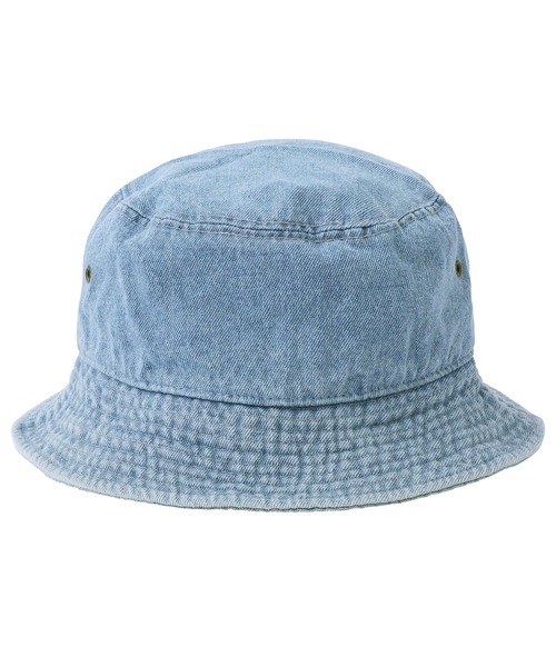 SILAS(サイラス)の「DENIM BUCKET HAT(ハット・メンズ・ライトインディゴブルー/ブラック・M/L)」の5枚目の写真