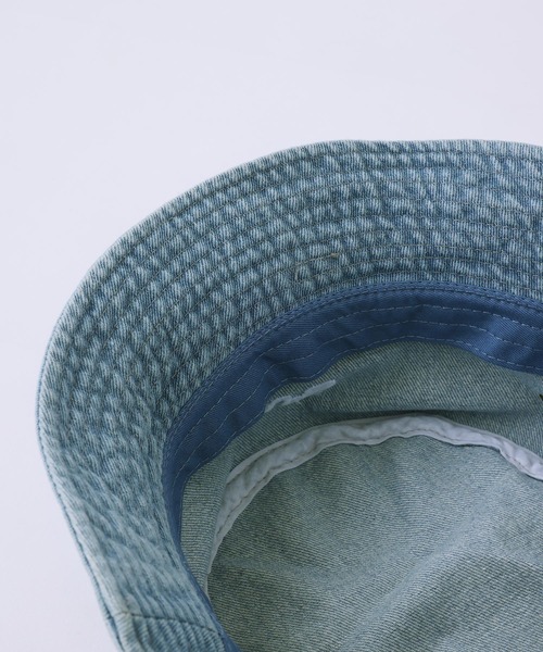 SILAS(サイラス)の「DENIM BUCKET HAT(ハット・メンズ・ライトインディゴブルー/ブラック・M/L)」の9枚目の写真