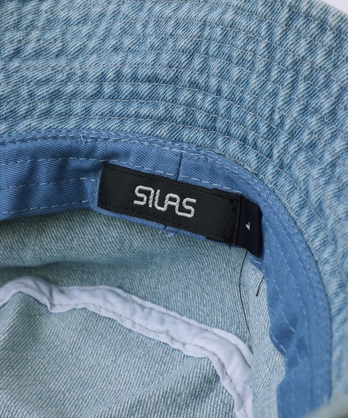 SILAS(サイラス)の「DENIM BUCKET HAT(ハット・メンズ・ライトインディゴブルー/ブラック・M/L)」の11枚目の写真