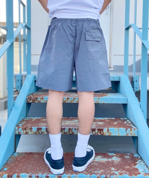 Reebok（リーボック）の「【ムラサキスポーツ限定】Reebok/リーボック 水陸両用 ショーツ/水着/トランクス/ボードショーツ UVカット 422708C（水着・メンズ・グリーン/グレー/ブラック/オレンジ・XL/L/M）」の8枚目の写真