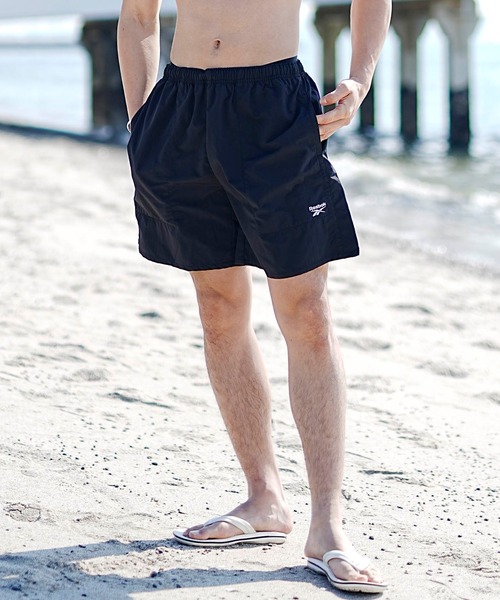 Reebok（リーボック）の「【ムラサキスポーツ限定】Reebok/リーボック 水陸両用 ショーツ/水着/トランクス/ボードショーツ UVカット 422708C（水着・メンズ・グリーン/グレー/ブラック/オレンジ・XL/L/M）」の11枚目の写真