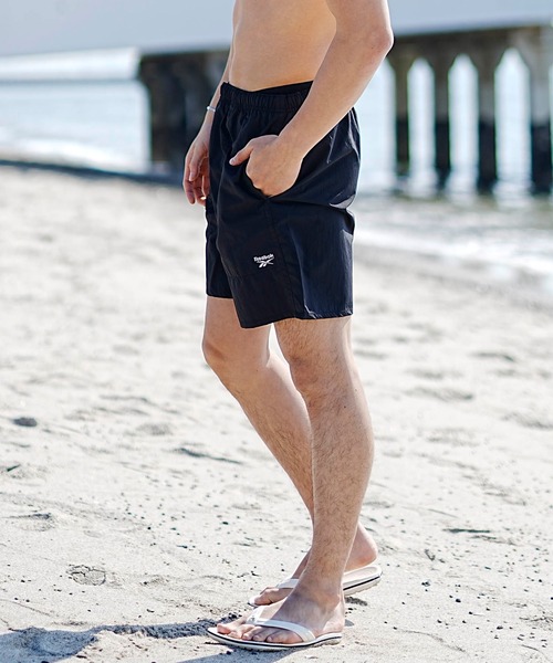 Reebok（リーボック）の「【ムラサキスポーツ限定】Reebok/リーボック 水陸両用 ショーツ/水着/トランクス/ボードショーツ UVカット 422708C（水着・メンズ・グリーン/グレー/ブラック/オレンジ・XL/L/M）」の12枚目の写真