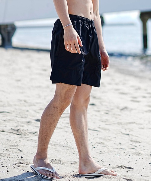 Reebok（リーボック）の「【ムラサキスポーツ限定】Reebok/リーボック 水陸両用 ショーツ/水着/トランクス/ボードショーツ UVカット 422708C（水着・メンズ・グリーン/グレー/ブラック/オレンジ・XL/L/M）」の14枚目の写真