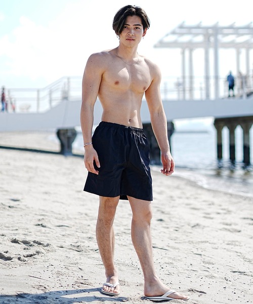 Reebok（リーボック）の「【ムラサキスポーツ限定】Reebok/リーボック 水陸両用 ショーツ/水着/トランクス/ボードショーツ UVカット 422708C（水着・メンズ・グリーン/グレー/ブラック/オレンジ・XL/L/M）」の15枚目の写真