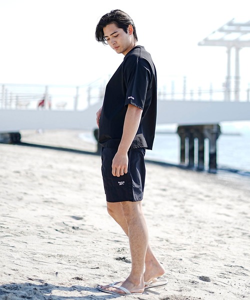 Reebok（リーボック）の「【ムラサキスポーツ限定】Reebok/リーボック 水陸両用 ショーツ/水着/トランクス/ボードショーツ UVカット 422708C（水着・メンズ・グリーン/グレー/ブラック/オレンジ・XL/L/M）」の19枚目の写真