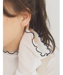 【ニッケルフリー】ミニメタルピアス 日本製