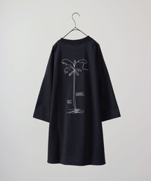 Sunny Smith（サニースミス）の「Sunnysmith 11.6ウルトラヘビーオンス Heavy Smith パームツリー刺繍Tシャツ 半袖（Tシャツ/カットソー）」