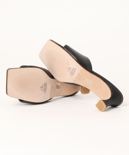 inter-chaussures（インターショシュール）の「【ANGEL ALARCON】スクエアトウミュールサンダル(D32302)（サンダル・レディース・ブラック/ラベンダー/ホワイト・37/38/36/35）」の5枚目の写真