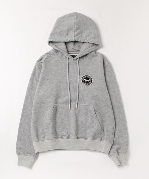The Letters(ザレターズ)の「【The Letters/ザレターズ】HORSE EMBLEM SWEAT SHIRTS HOODIE-LOOPWEEL FLEECE COTTON(パーカー・メンズ・グレー・S)」の1枚目の写真