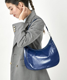 LeSportsac（レスポートサック）の「N/S CONV HOBO ネイビーパテント（ショルダーバッグ・キッズ）」