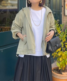 Chez toi | ギャザーネックマウンテンパーカー(ブルゾン)