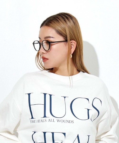 Settimissimo（セッティミッシモ）の「UVカットクラウンパントフレームダテメガネ（サングラス・レディース・ブラック/ブラウン・FREE）」の5枚目の写真