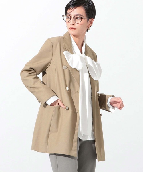 Settimissimo（セッティミッシモ）の「UVカットクラウンパントフレームダテメガネ（サングラス・レディース・ブラック/ブラウン・FREE）」の10枚目の写真