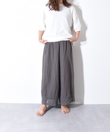 CALIFORNIA OUTFITTERS | 【Maison Select メゾンセレクト CAWAII  selection カワイイ セレクション 】ペチパンツ / 透け防止。裾レースがかわいいペチパンツ /レイヤード専用/ インナー / ロングワンピース下(インナーウェア/肌着)