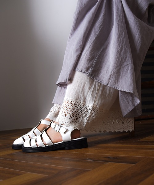 CALIFORNIA OUTFITTERS（カリフォルニア アウトフィッターズ）の「1-【履くだけで透け防止】そのままでも履ける。裾レースがかわいいペチパンツ（インナーウェア/肌着・レディース・アイボリー/スモークグレー/ブラック・ONE SIZE）」の8枚目の写真