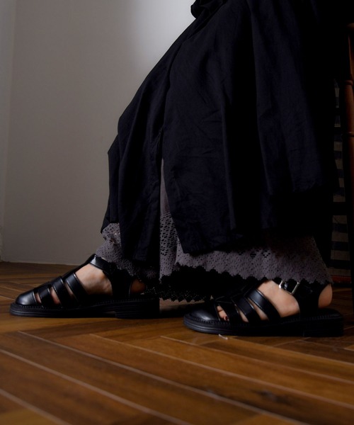 CALIFORNIA OUTFITTERS（カリフォルニア アウトフィッターズ）の「1-【履くだけで透け防止】そのままでも履ける。裾レースがかわいいペチパンツ（インナーウェア/肌着・レディース・アイボリー/スモークグレー/ブラック・ONE SIZE）」の9枚目の写真