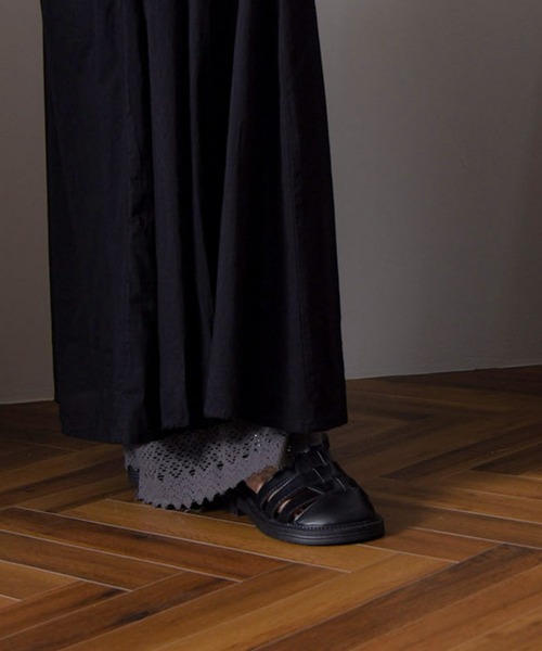 CALIFORNIA OUTFITTERS（カリフォルニア アウトフィッターズ）の「1-【履くだけで透け防止】そのままでも履ける。裾レースがかわいいペチパンツ（インナーウェア/肌着・レディース・アイボリー/スモークグレー/ブラック・ONE SIZE）」の11枚目の写真