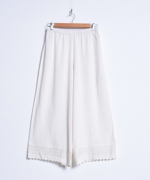 CALIFORNIA OUTFITTERS（カリフォルニア アウトフィッターズ）の「1-【履くだけで透け防止】そのままでも履ける。裾レースがかわいいペチパンツ（インナーウェア/肌着・レディース・アイボリー/スモークグレー/ブラック・ONE SIZE）」の14枚目の写真