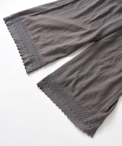 CALIFORNIA OUTFITTERS（カリフォルニア アウトフィッターズ）の「1-【履くだけで透け防止】そのままでも履ける。裾レースがかわいいペチパンツ（インナーウェア/肌着・レディース・アイボリー/スモークグレー/ブラック・ONE SIZE）」の19枚目の写真