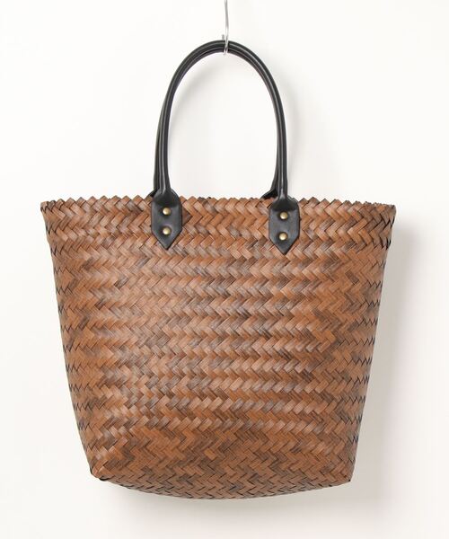 Doux archives（ドゥアルシーヴ）の「メルカドトートＢＡＧ（トートバッグ・レディース・ブラウン・FREE）」の2枚目の写真