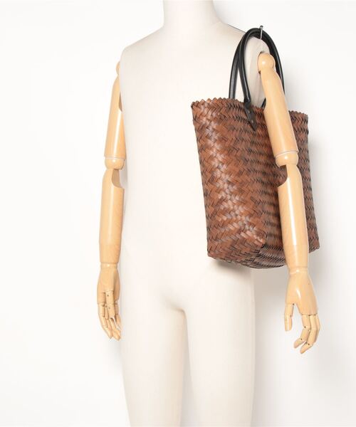 Doux archives（ドゥアルシーヴ）の「メルカドトートＢＡＧ（トートバッグ・レディース・ブラウン・FREE）」の5枚目の写真