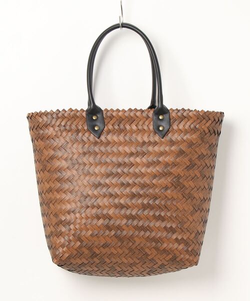 Doux archives（ドゥアルシーヴ）の「メルカドトートＢＡＧ（トートバッグ・レディース・ブラウン・FREE）」の11枚目の写真