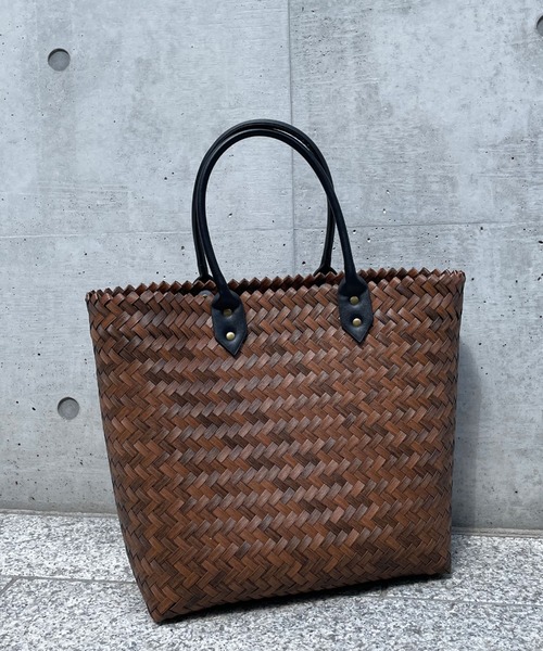 Doux archives（ドゥアルシーヴ）の「メルカドトートＢＡＧ（トートバッグ・レディース・ブラウン・FREE）」の6枚目の写真