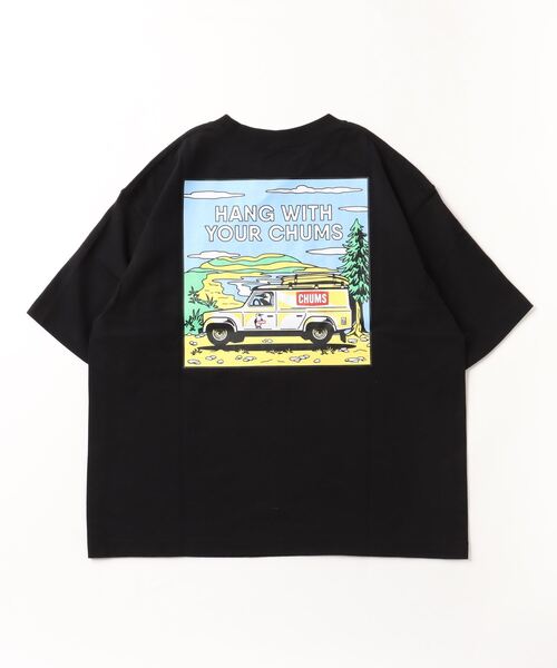 CHUMS(チャムス)の「【ムラサキスポーツ別注】CHUMS/チャムス ヘビーウエイト オーバーサイズ バックプリントTシャツ/クルーネック コットンTee CH01-2256(Tシャツ/カットソー・メンズ・ベージュ/ホワイト/ブラック・M/S/L/XL)」の20枚目の写真