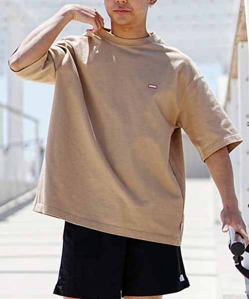 CHUMS(チャムス)の「【ムラサキスポーツ別注】CHUMS/チャムス ヘビーウエイト オーバーサイズ バックプリントTシャツ/クルーネック コットンTee CH01-2256(Tシャツ/カットソー・メンズ・ベージュ/ホワイト/ブラック・M/S/L/XL)」の12枚目の写真